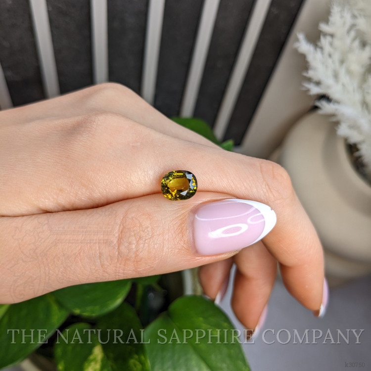 3.52 Ct. Yellowish Green Tourmaline from Africa