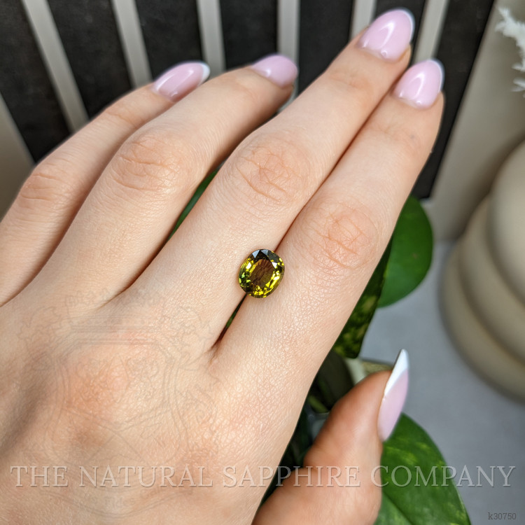 3.52 Ct. Yellowish Green Tourmaline from Africa