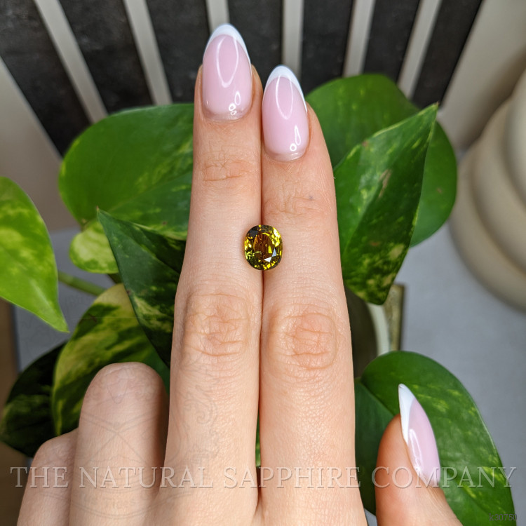 3.52 Ct. Yellowish Green Tourmaline from Africa