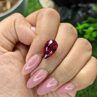 6.08 Ct. Red Garnet from Tanzania Life Style