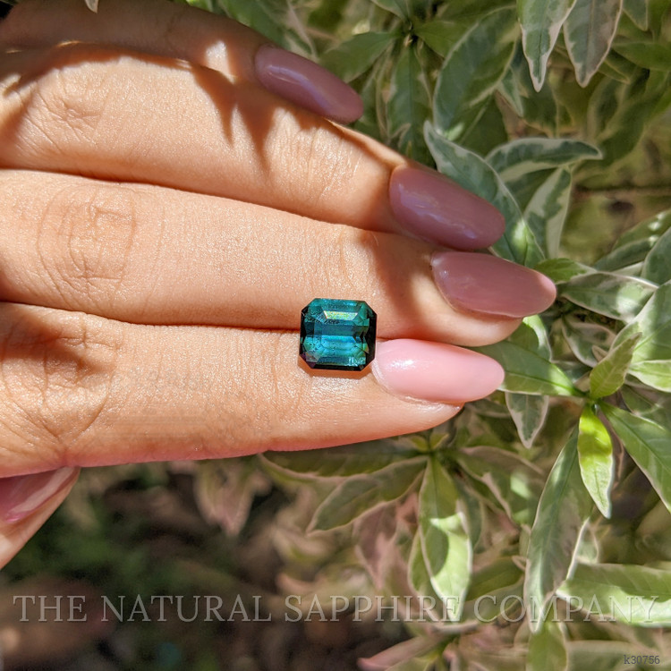 2.76 Ct. Greenish Blue Tourmaline from Madagascar