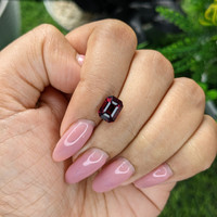 2.23 Ct. Red Rhodolite Garnet from Ceylon (Sri Lanka) Life Style