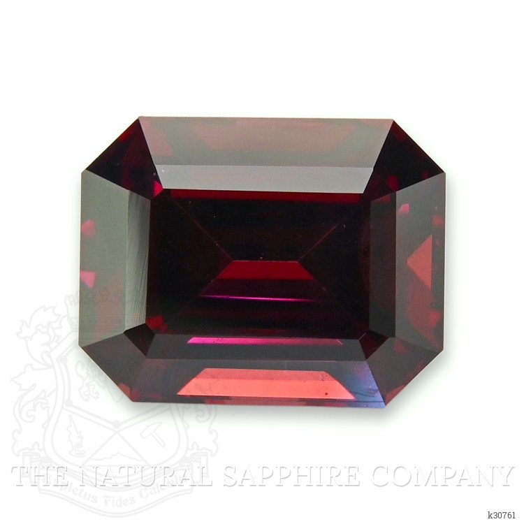 5.27 Ct. Purplish Red Garnet from Ceylon (Sri Lanka)