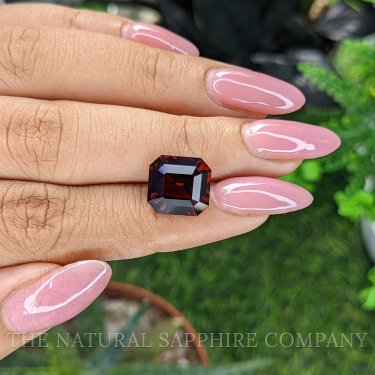 7.32 Ct. Red Garnet from Ceylon (Sri Lanka)