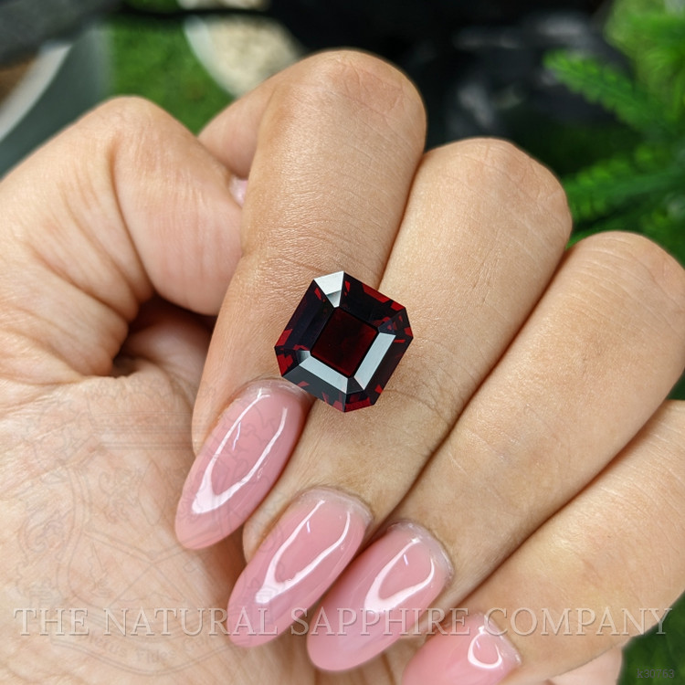 7.32 Ct. Red Garnet from Ceylon (Sri Lanka)