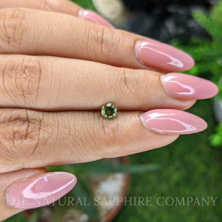 0.32 Ct. Yellowish Green Peridot from Tanzania