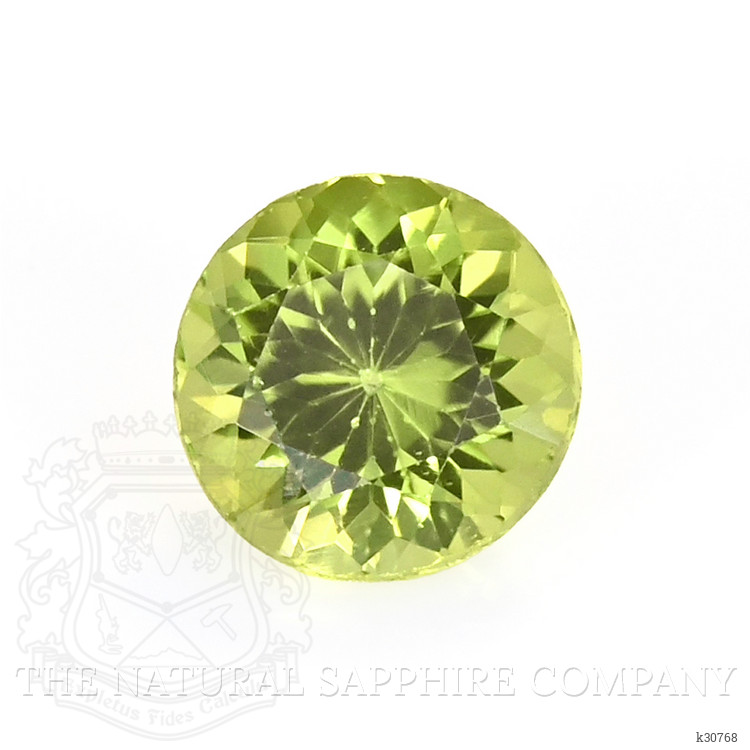 0.33 Ct. Yellowish Green Peridot from Tanzania