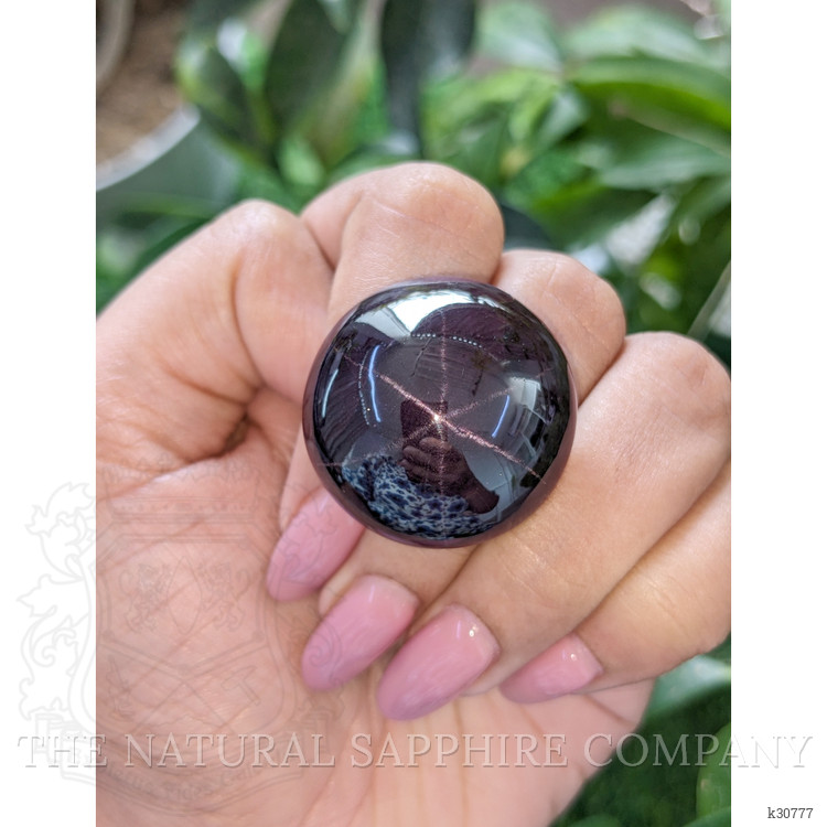 116.95 Ct. Purplish Red Star Garnet from Ceylon (Sri Lanka)