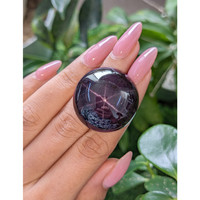 116.95 Ct. Purplish Red Star Garnet from Ceylon (Sri Lanka) Life Style