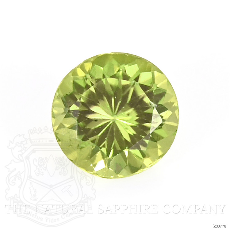 0.22 Ct. Yellowish Green Peridot from Tanzania