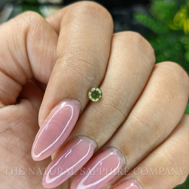 0.28 Ct. Yellowish Green Peridot from Tanzania