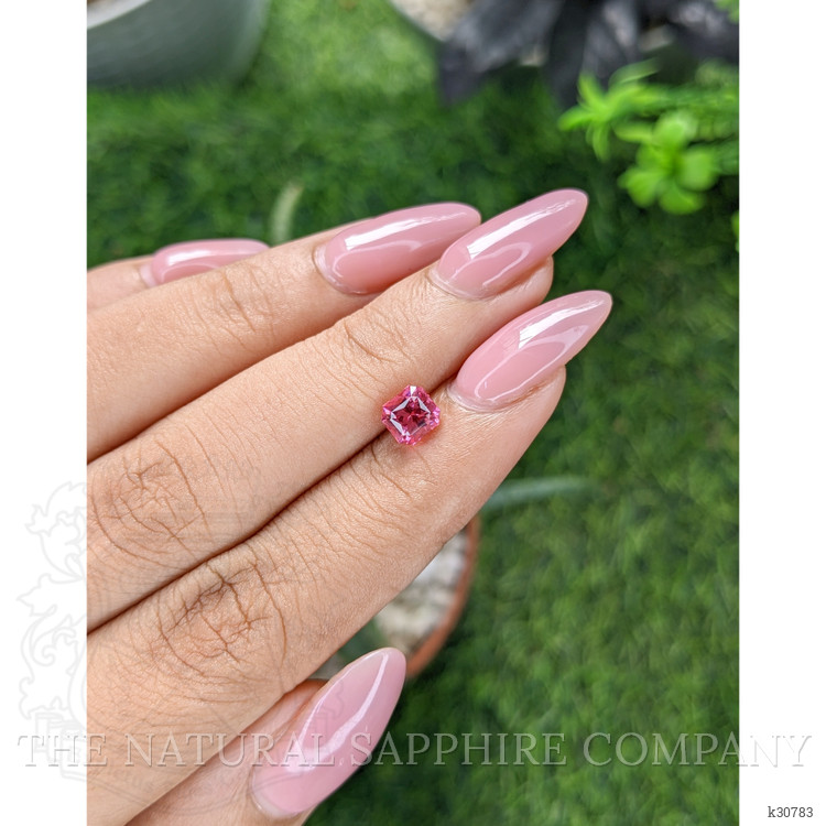 1.09 Ct. Reddish Pink Spinel from Tanzania