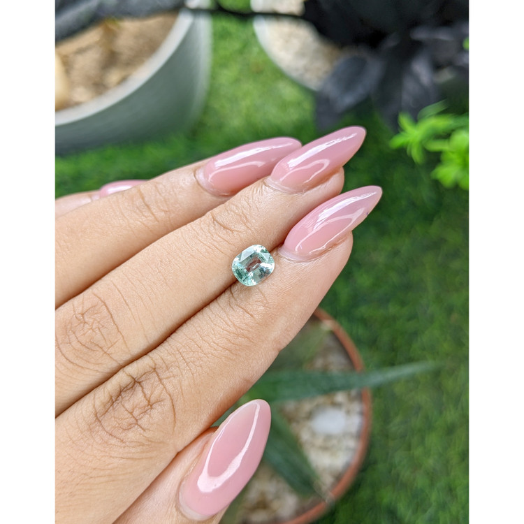 1.05 Ct. Green Chrysoberyl from Tanzania