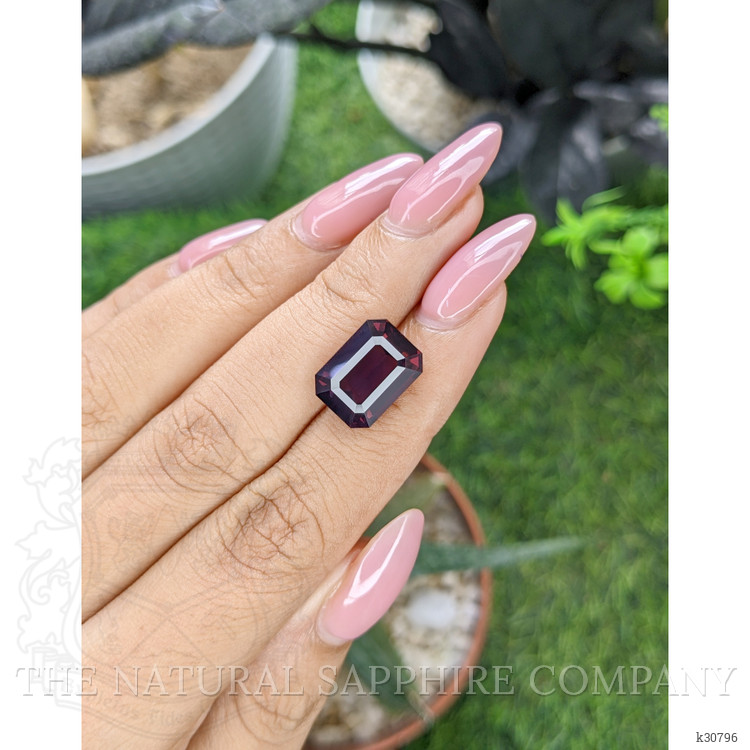8.59 Ct. Purplish Red Spinel from Tanzania