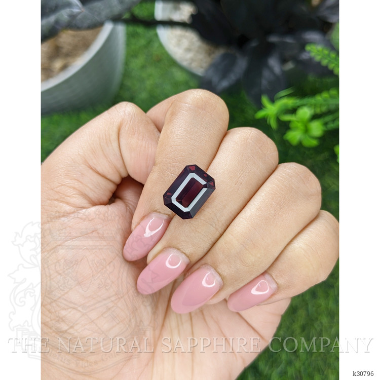 8.59 Ct. Purplish Red Spinel from Tanzania
