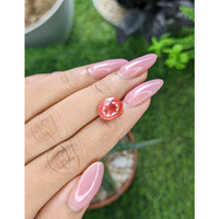 3.75 Ct. Reddish Pink Spinel from Tanzania Life Style