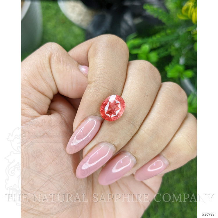 3.75 Ct. Reddish Pink Spinel from Tanzania