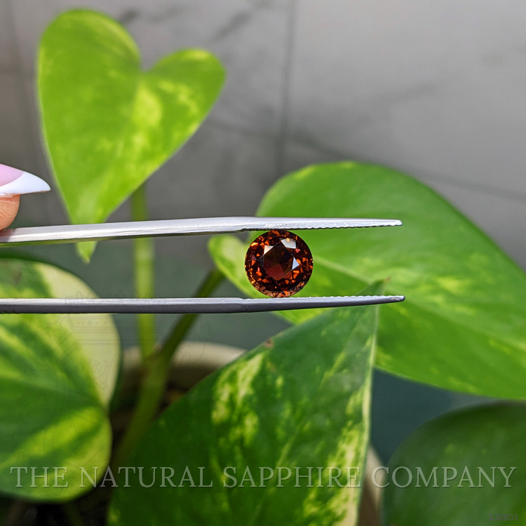 2.86 Ct. Orangish Brown Tourmaline from Africa