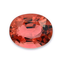 5.67 Ct. Reddish Orange Tourmaline from Africa Video