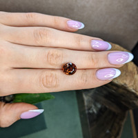 6.03 Ct. Orangish Brown Tourmaline from Africa Life Style