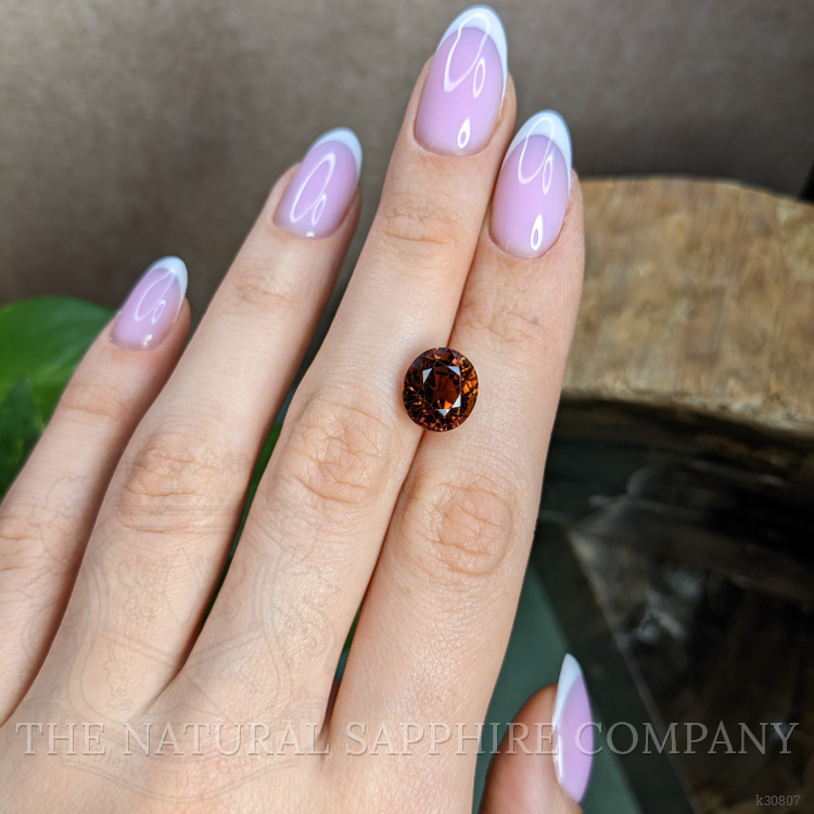 6.03 Ct. Orangish Brown Tourmaline from Africa