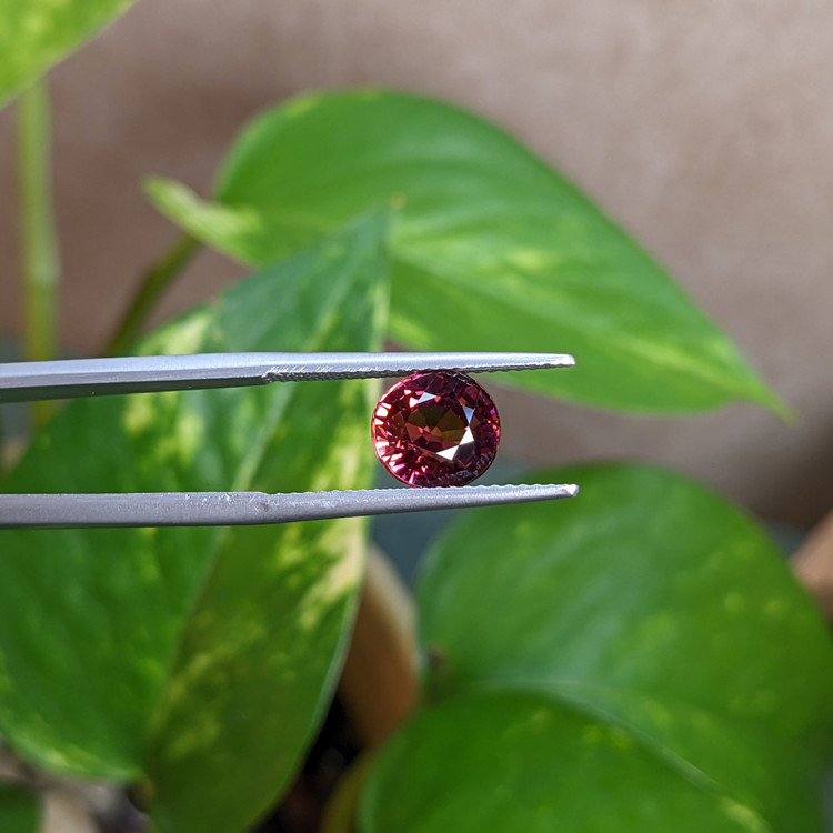 2.46 Ct. Pinkish Purple Tourmaline from Africa
