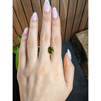 5.05 Ct. Green Tourmaline from Africa Life Style