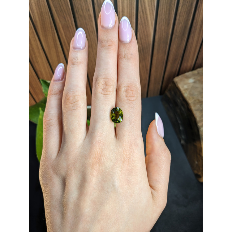 5.05 Ct. Green Tourmaline from Africa