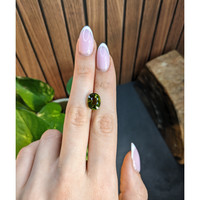 5.05 Ct. Green Tourmaline from Africa Life Style