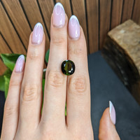 7.47 Ct. Green Tourmaline from Africa Life Style