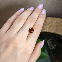 5.69 Ct. Pinkish Brown Tourmaline from Africa Life Style