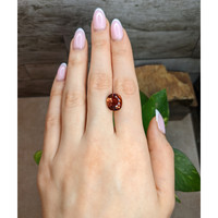 6.53 Ct. Pinkish Brown Tourmaline from Africa Life Style