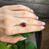 6.53 Ct. Pinkish Brown Tourmaline from Africa Life Style
