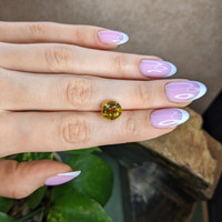 4.90 Ct. Yellowish Green Tourmaline from Africa Life Style