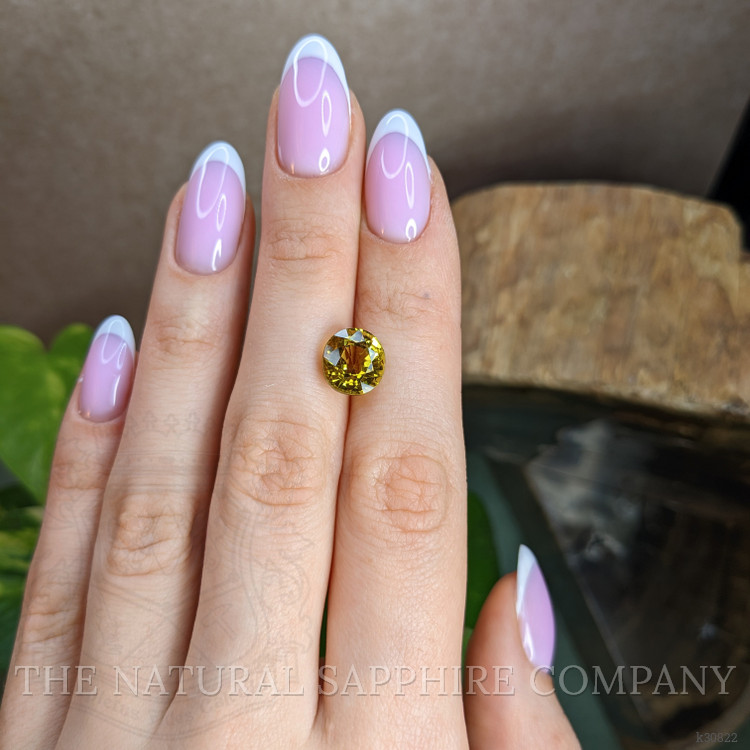 4.90 Ct. Yellowish Green Tourmaline from Africa