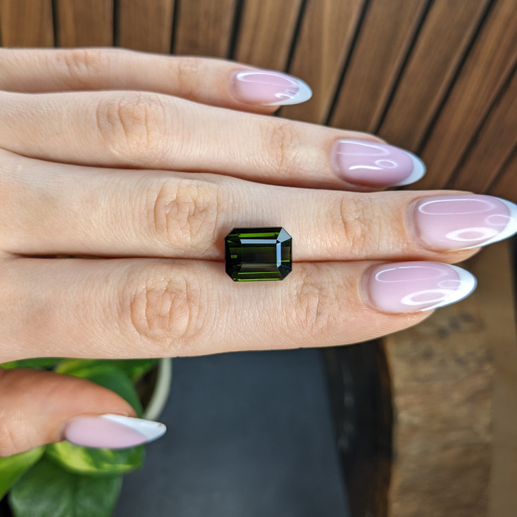 8.13 Ct. Green Tourmaline from Africa