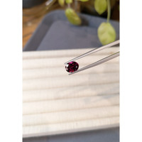 2.16 Ct. Purplish Red Rhodolite Garnet from Tanzania Life Style