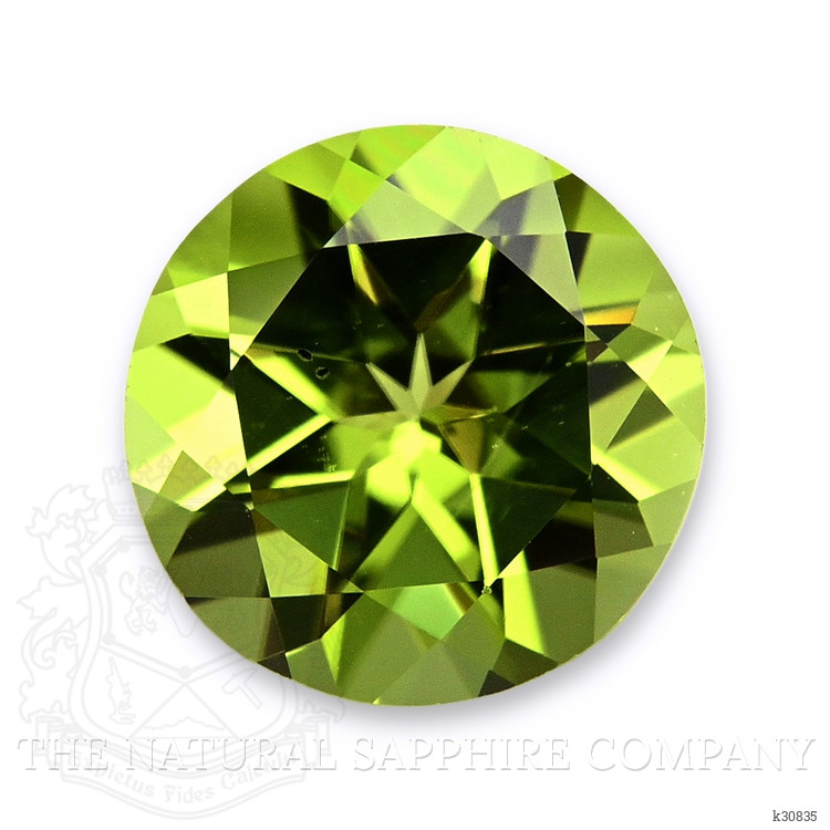 1.34 Ct. Green (Lime Green) Peridot from Burma (Myanmar)