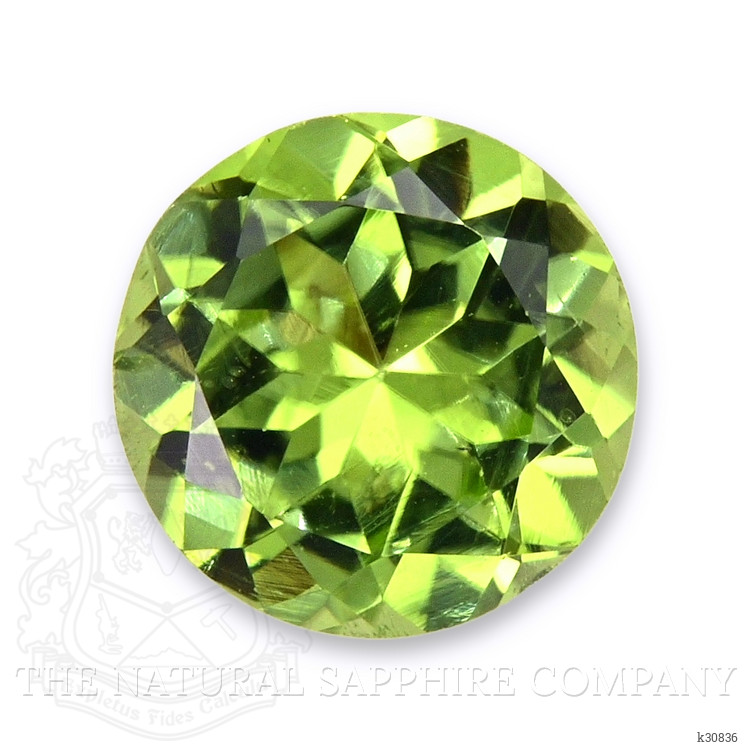 1.26 Ct. Green (Lime Green) Peridot from Burma (Myanmar)