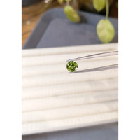 1.26 Ct. Green (Lime Green) Peridot from Burma (Myanmar) Life Style