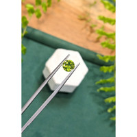 1.36 Ct. Green (Lime Green) Peridot from Burma (Myanmar) Life Style