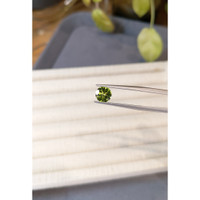 1.14 Ct. Green (Lime Green) Peridot from Burma (Myanmar) Life Style