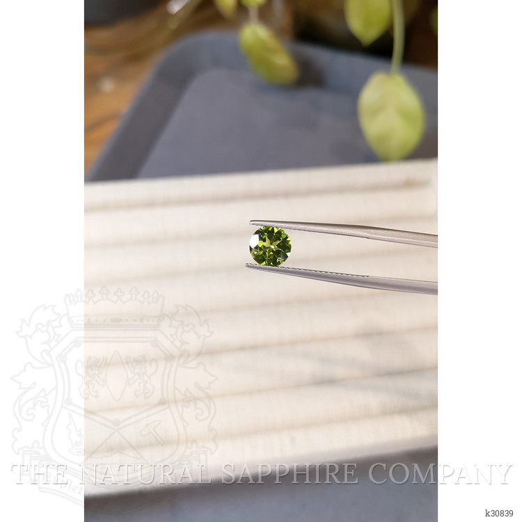 1.14 Ct. Green (Lime Green) Peridot from Burma (Myanmar)