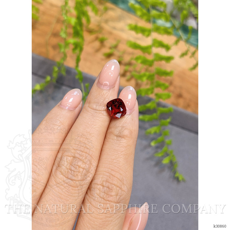 3.10 Ct. Red Spinel from Burma (Myanmar)