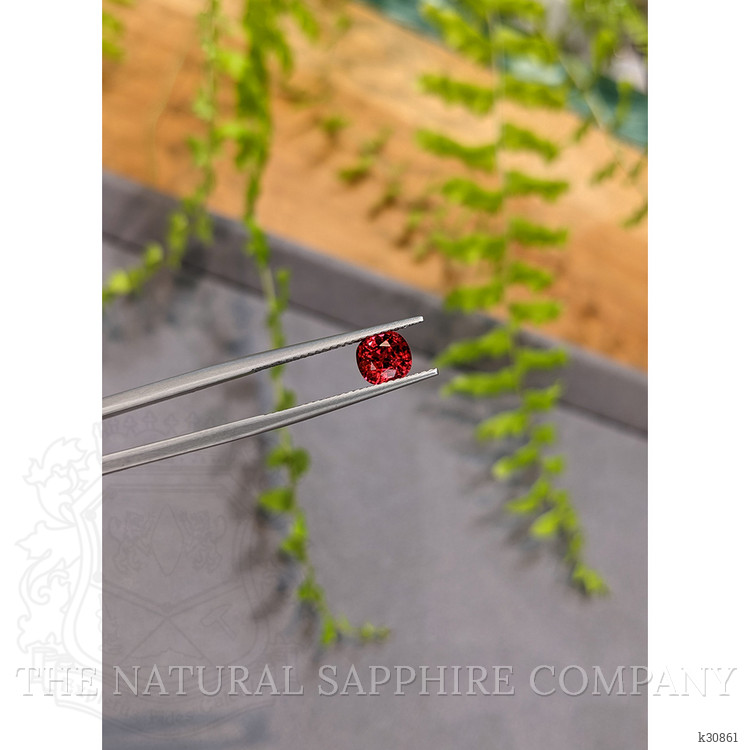 1.29 Ct. Red Spinel from Burma (Myanmar)