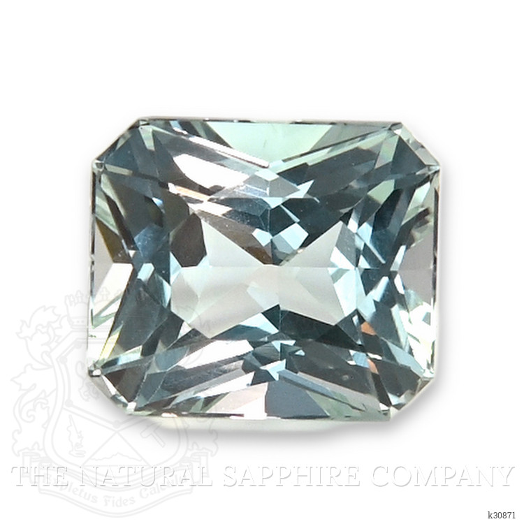 2.57 Ct. Bluish Green Aquamarine from Madagascar