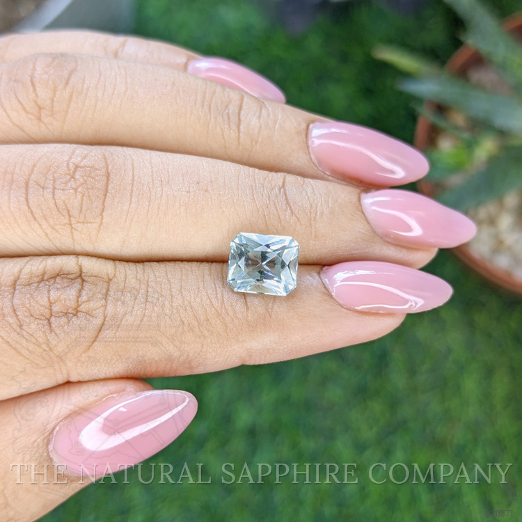 2.57 Ct. Bluish Green Aquamarine from Madagascar