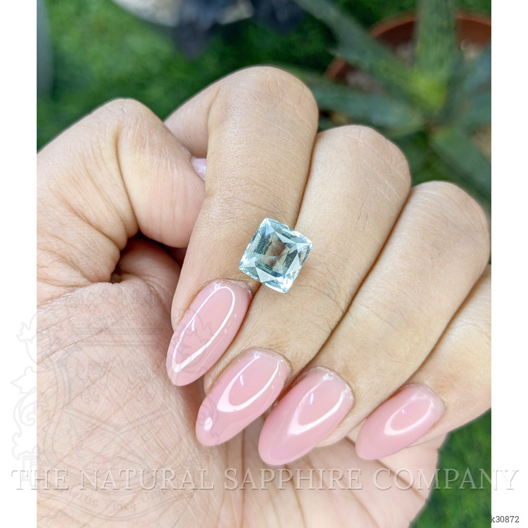 2.56 Ct. Greenish Blue Aquamarine from Madagascar