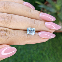 1.79 Ct. Blue Aquamarine from Madagascar Life Style