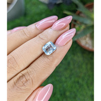 1.76 Ct. Blue Aquamarine from Madagascar Life Style